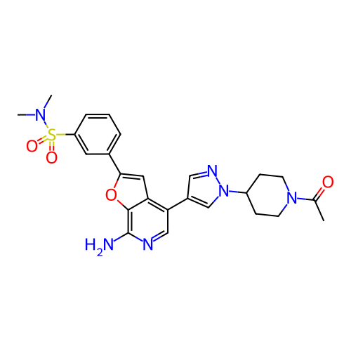 Chemical structure of BindingDB Monomer ID 50438200