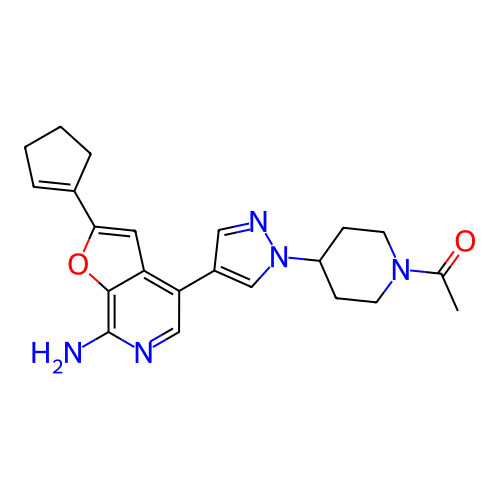 Chemical structure of BindingDB Monomer ID 50438203