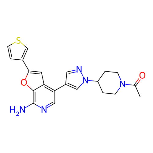 Chemical structure of BindingDB Monomer ID 50438215