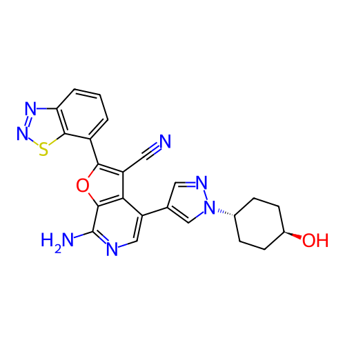 Chemical structure of BindingDB Monomer ID 50438322