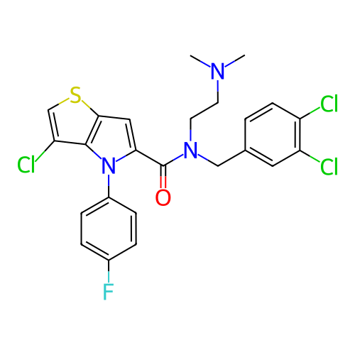Chemical structure of BindingDB Monomer ID 50438554