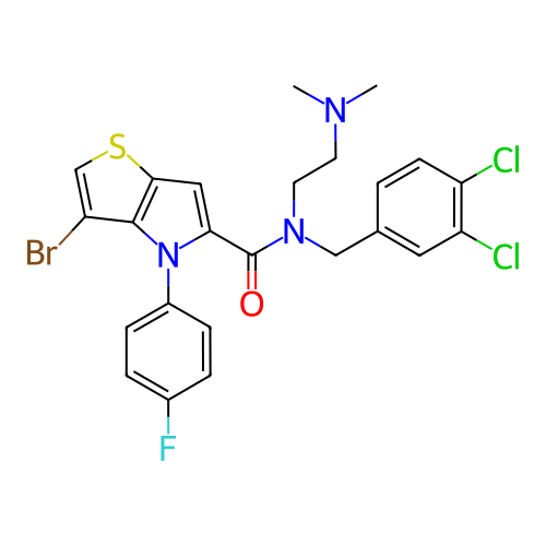 Chemical structure of BindingDB Monomer ID 50438555