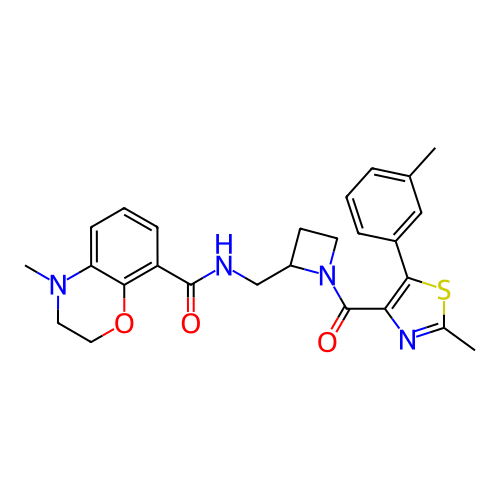 Chemical structure of BindingDB Monomer ID 50438821