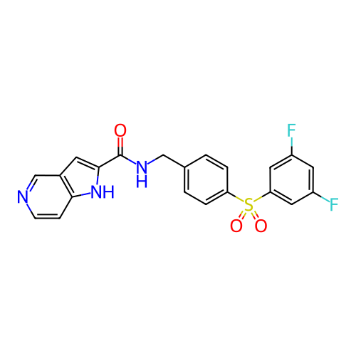 Chemical structure of BindingDB Monomer ID 50438945