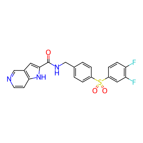 Chemical structure of BindingDB Monomer ID 50438946