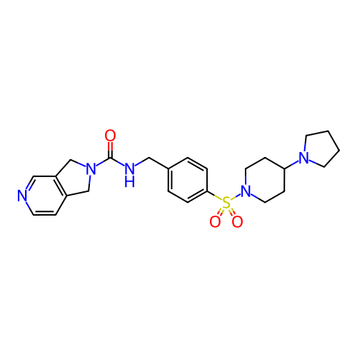 Chemical structure of BindingDB Monomer ID 50439318