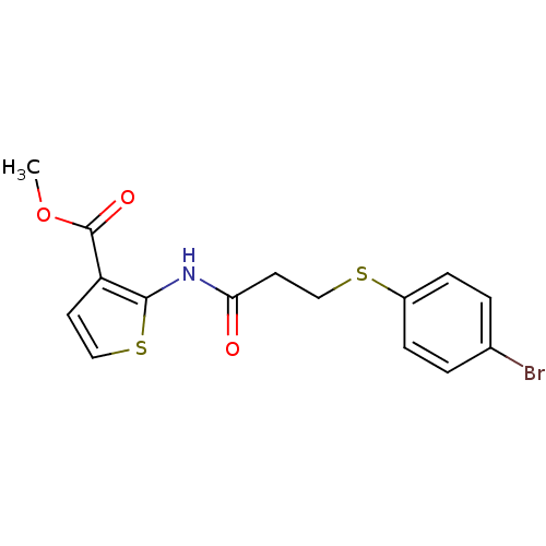Chemical structure of BindingDB Monomer ID 50439365
