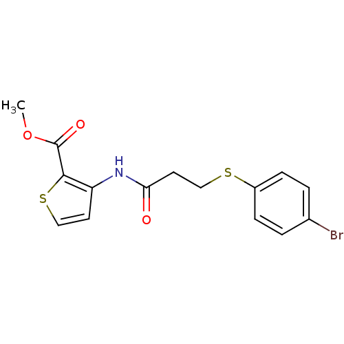 Chemical structure of BindingDB Monomer ID 50439374