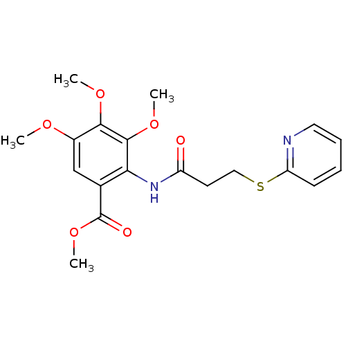 Chemical structure of BindingDB Monomer ID 50439381