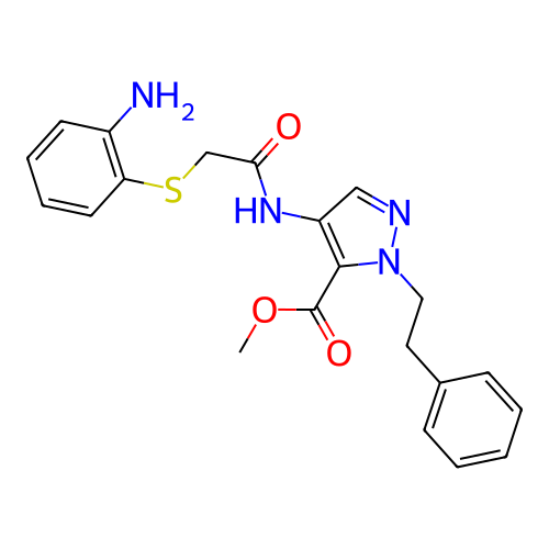 Chemical structure of BindingDB Monomer ID 50439390