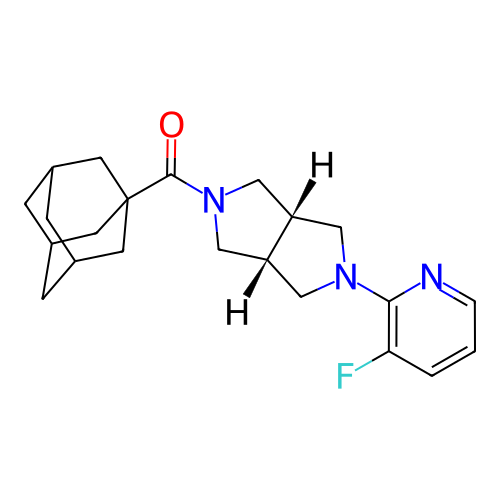 Chemical structure of BindingDB Monomer ID 50439542