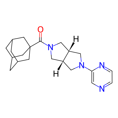 Chemical structure of BindingDB Monomer ID 50439545
