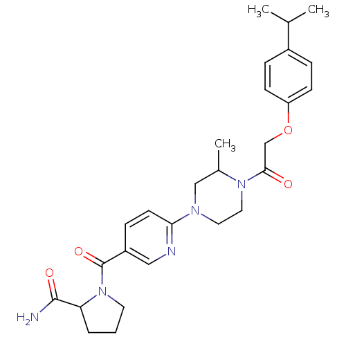 Chemical structure of BindingDB Monomer ID 50439709