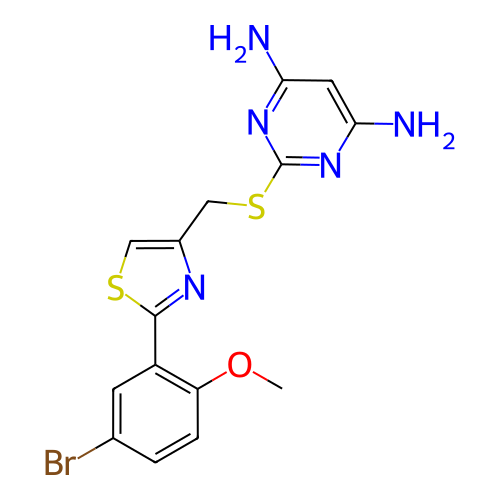 Chemical structure of BindingDB Monomer ID 50440165