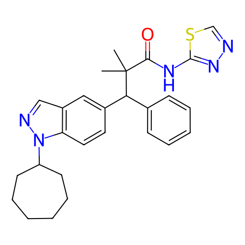 Chemical structure of BindingDB Monomer ID 50440207