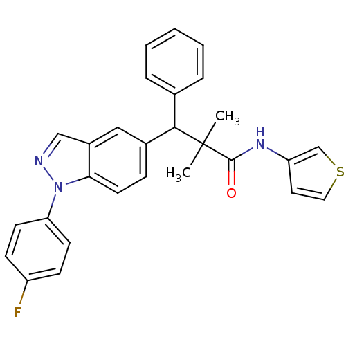 Chemical structure of BindingDB Monomer ID 50440226