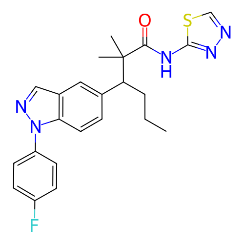 Chemical structure of BindingDB Monomer ID 50440233
