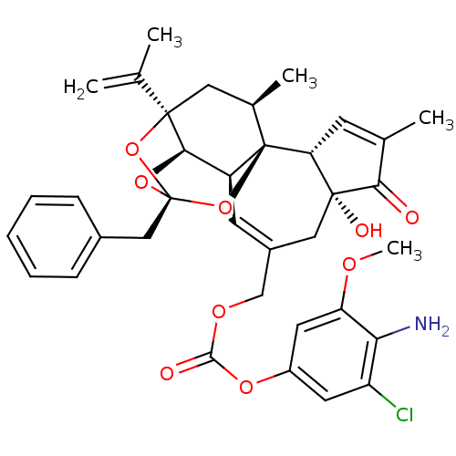 Chemical structure of BindingDB Monomer ID 50440396