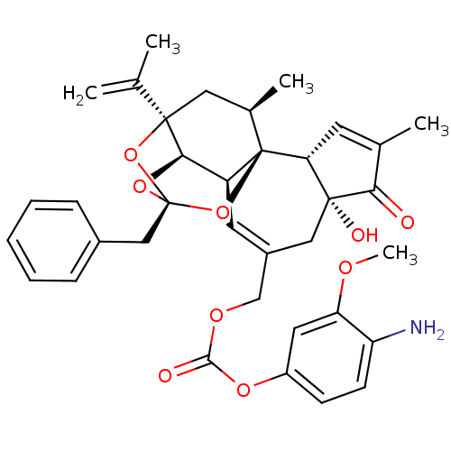 Chemical structure of BindingDB Monomer ID 50440401