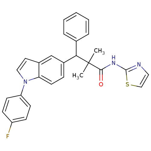 Chemical structure of BindingDB Monomer ID 50440491