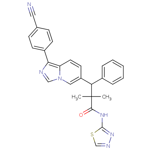 Chemical structure of BindingDB Monomer ID 50440501
