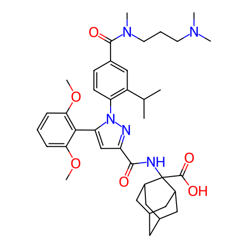 Chemical structure of BindingDB Monomer ID 50440738