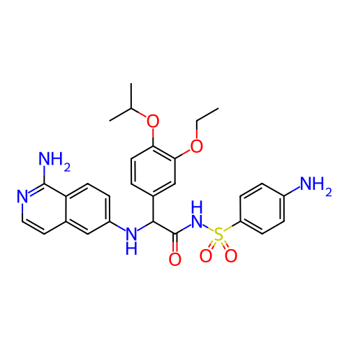 Chemical structure of BindingDB Monomer ID 50440848