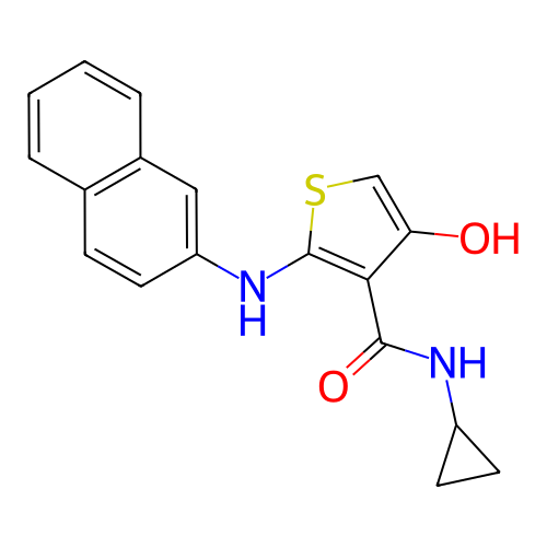Chemical structure of BindingDB Monomer ID 50441255