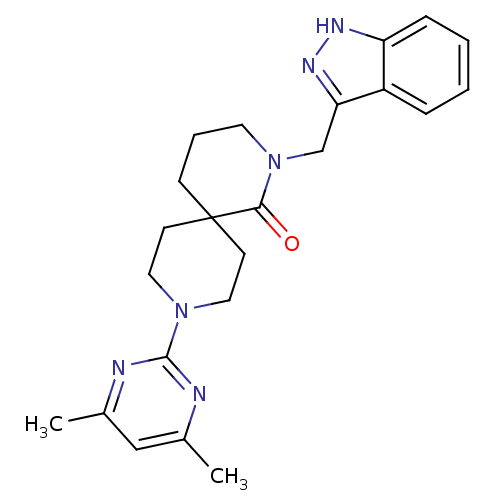 Chemical structure of BindingDB Monomer ID 50441371