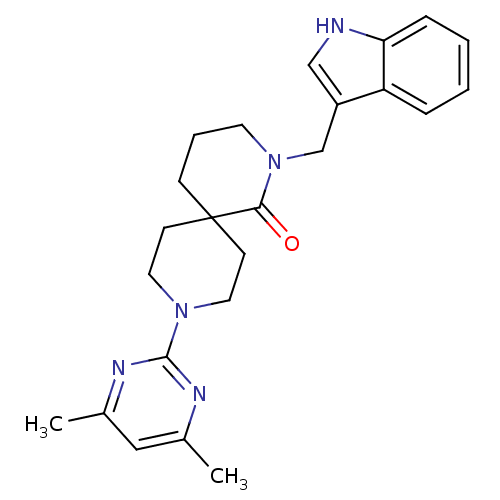 Chemical structure of BindingDB Monomer ID 50441374