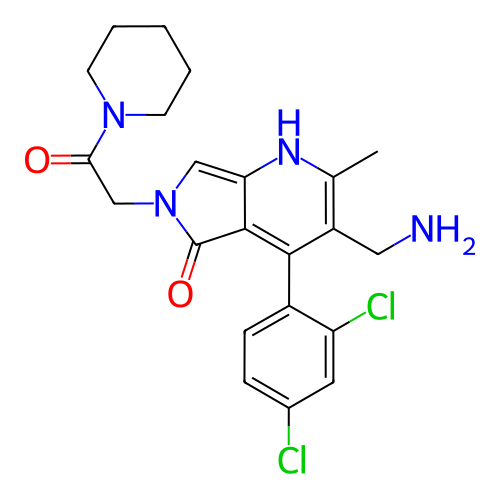 Chemical structure of BindingDB Monomer ID 50442183