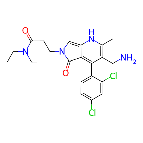 Chemical structure of BindingDB Monomer ID 50442190