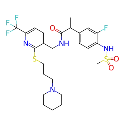 Chemical structure of BindingDB Monomer ID 50442384