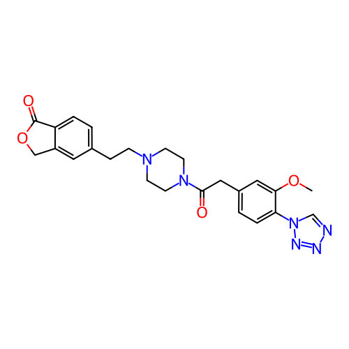 Chemical structure of BindingDB Monomer ID 50442593