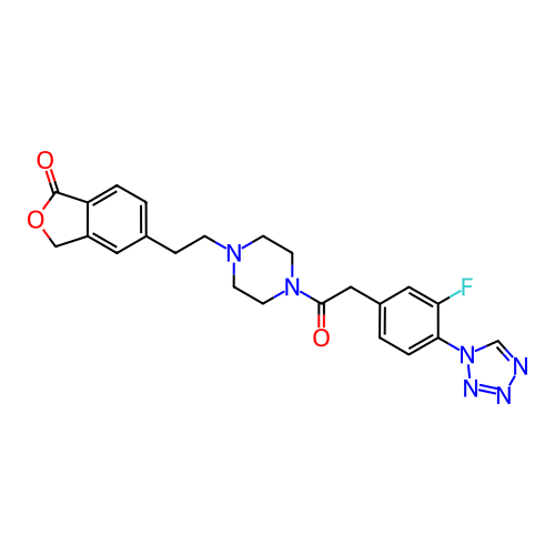 Chemical structure of BindingDB Monomer ID 50442594