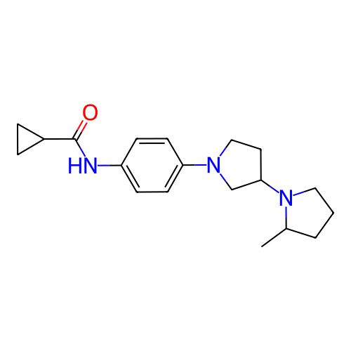 Chemical structure of BindingDB Monomer ID 50442646