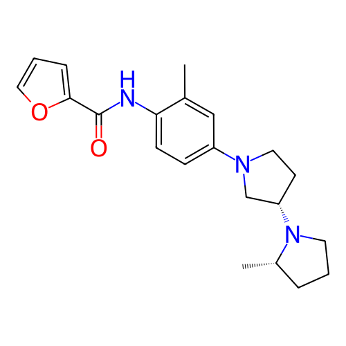 Chemical structure of BindingDB Monomer ID 50443223