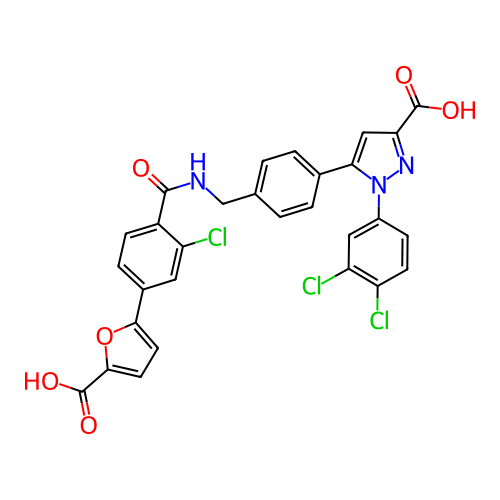 Chemical structure of BindingDB Monomer ID 50443301