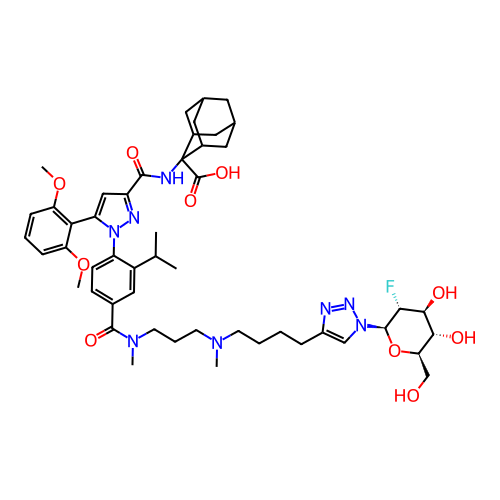 Chemical structure of BindingDB Monomer ID 50443382