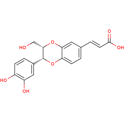 Chemical structure of BindingDB Monomer ID 50443534