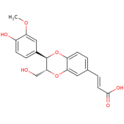 Chemical structure of BindingDB Monomer ID 50443537