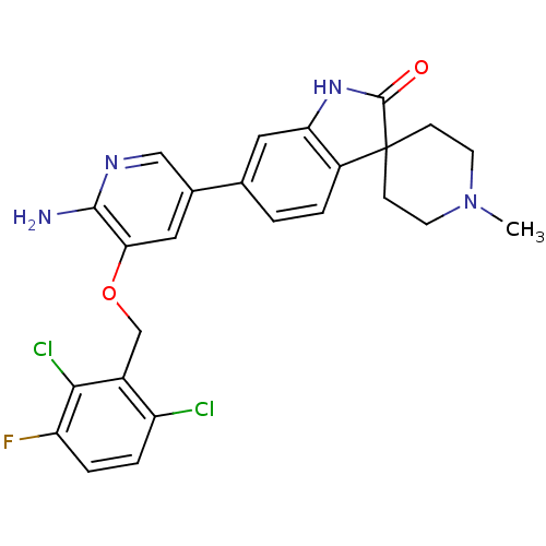 Chemical structure of BindingDB Monomer ID 50443561