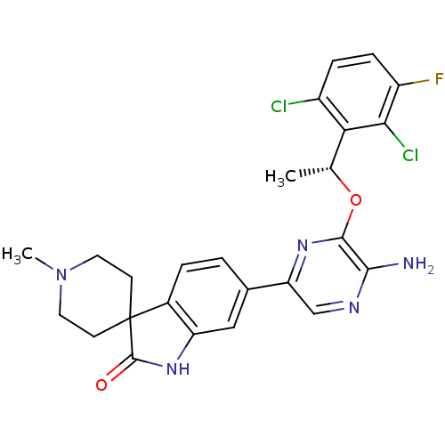 Chemical structure of BindingDB Monomer ID 50443563