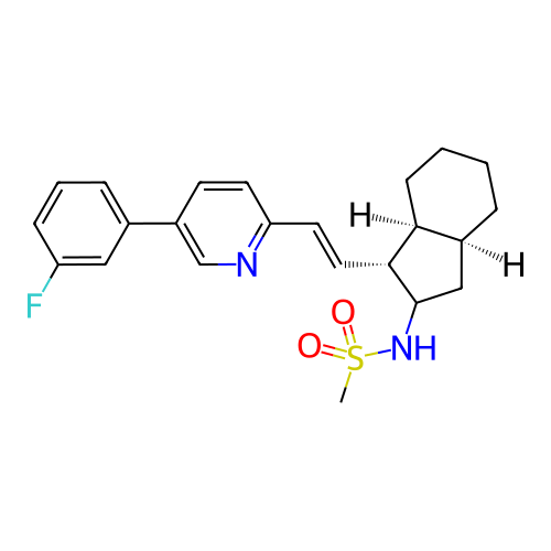 Chemical structure of BindingDB Monomer ID 50443582