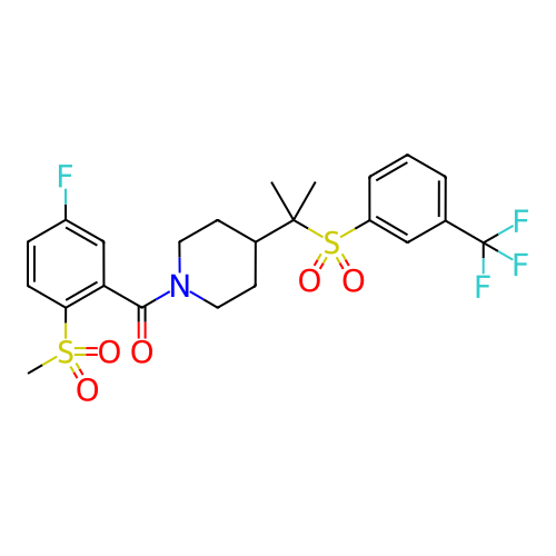 Chemical structure of BindingDB Monomer ID 50443604