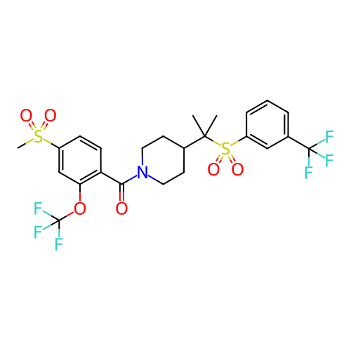 Chemical structure of BindingDB Monomer ID 50443605