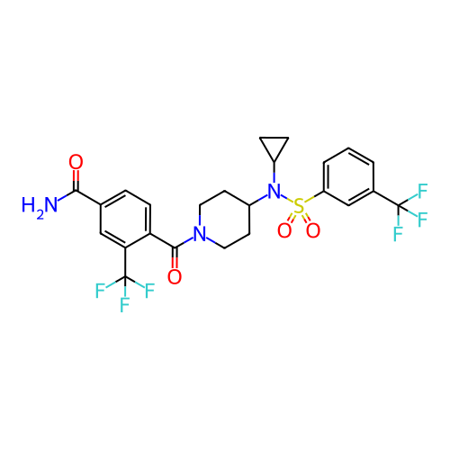 Chemical structure of BindingDB Monomer ID 50443607