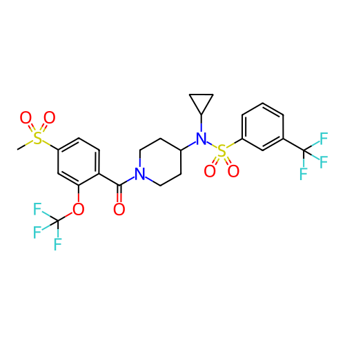 Chemical structure of BindingDB Monomer ID 50443608