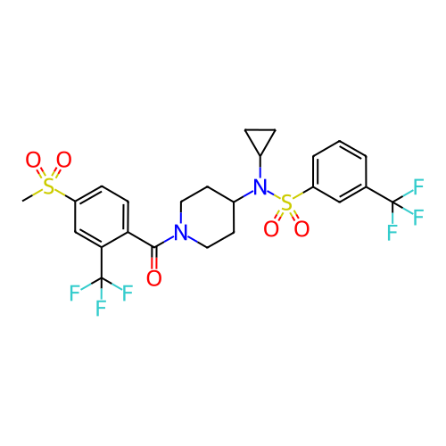 Chemical structure of BindingDB Monomer ID 50443609