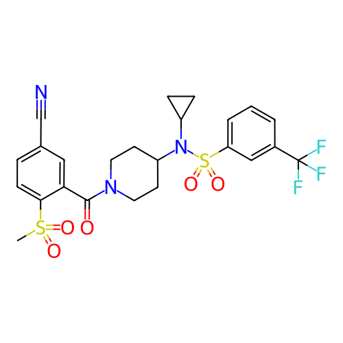 Chemical structure of BindingDB Monomer ID 50443615